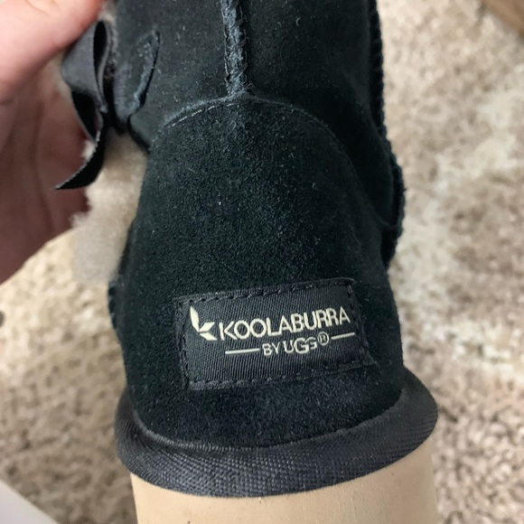 Kookaburra by UGG black bow boots - Picture 2 of 2